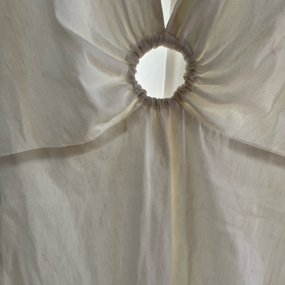 SHORT DRESS WITH METAL RING DETAIL - Picture 8 of 11
